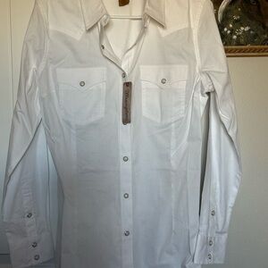Wrangler Women’s White Western Shirt
